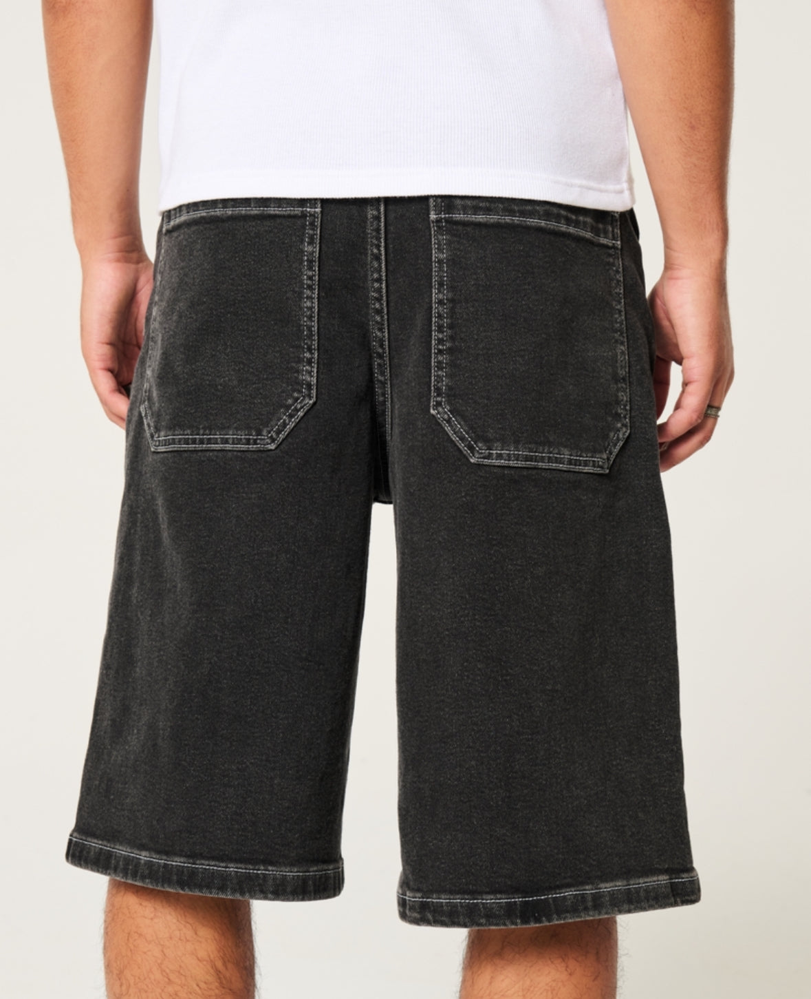 Short de jeans baggy Hollister Co