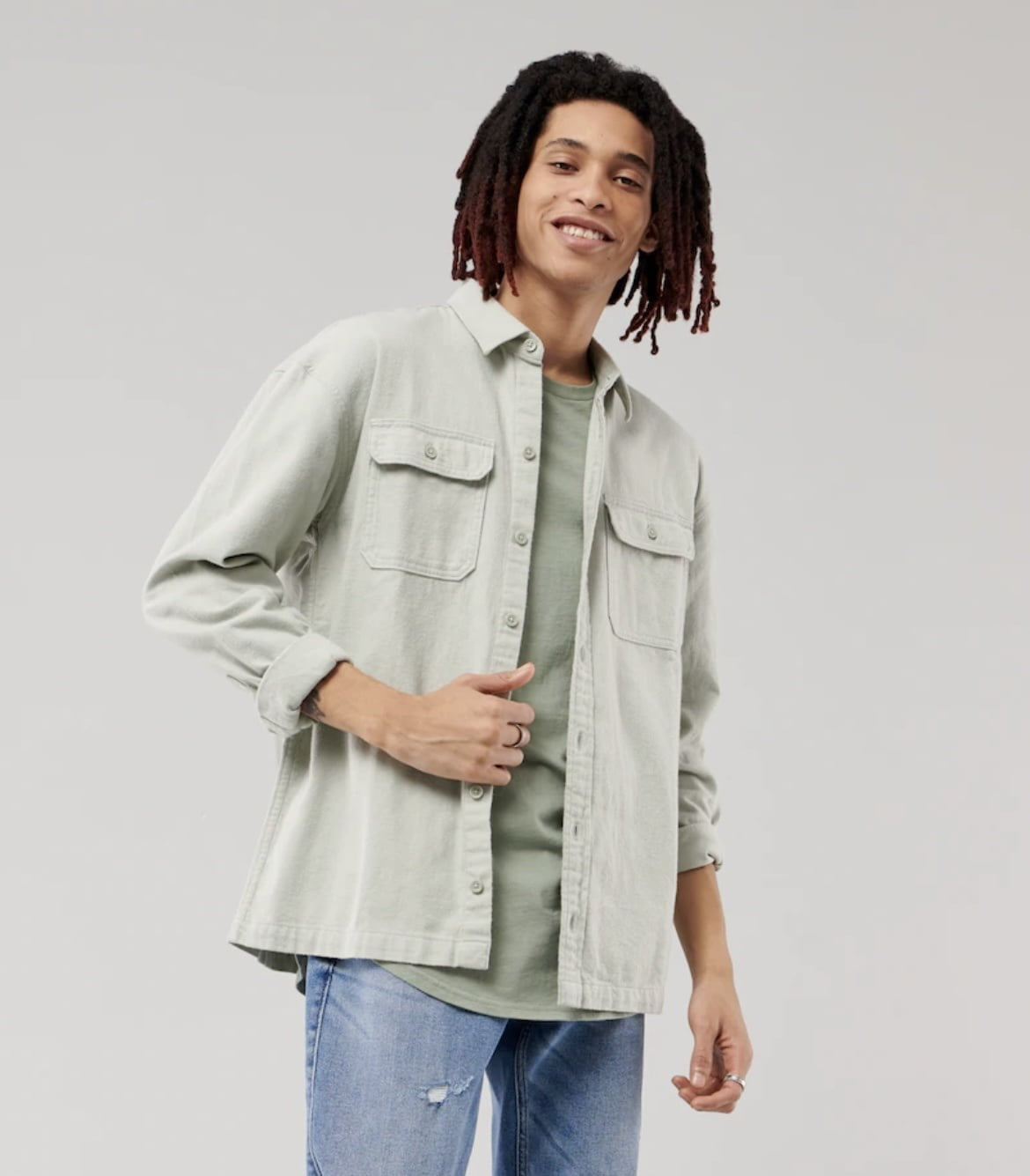 CAMISA DE FRANELA HOLLISTER CO