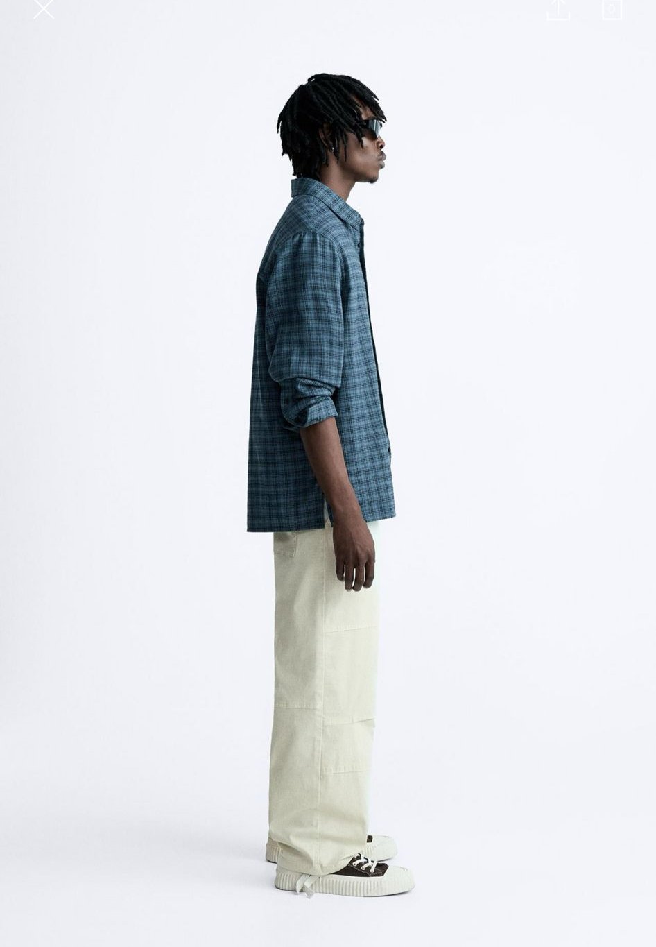 PANTALON STRAIGHT ZARA RIPSTOP