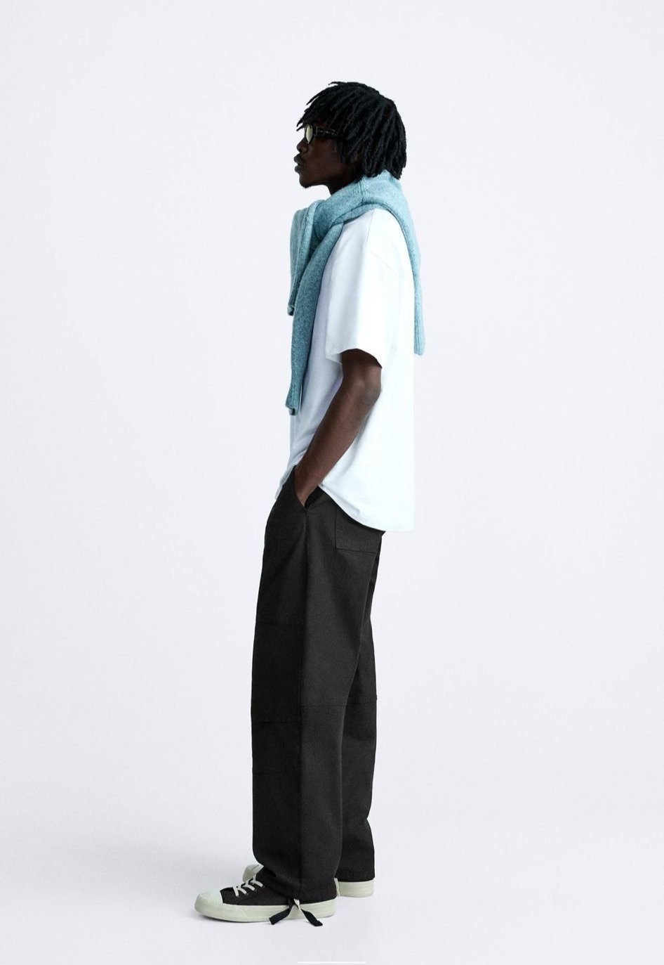 PANTALON STRAIGHT RIPSTOP ZARA
