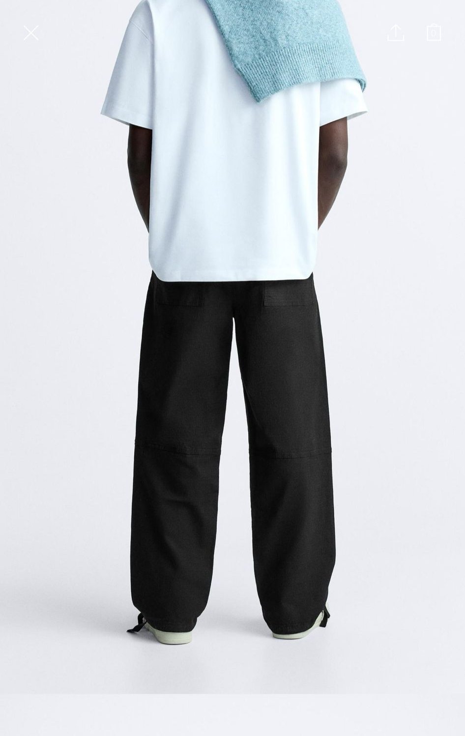 PANTALON STRAIGHT RIPSTOP ZARA