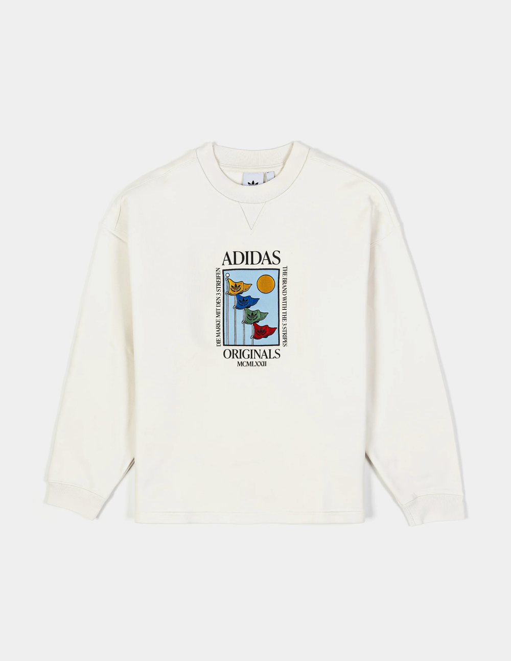 Buzo Adidas Originals Crew Blanco