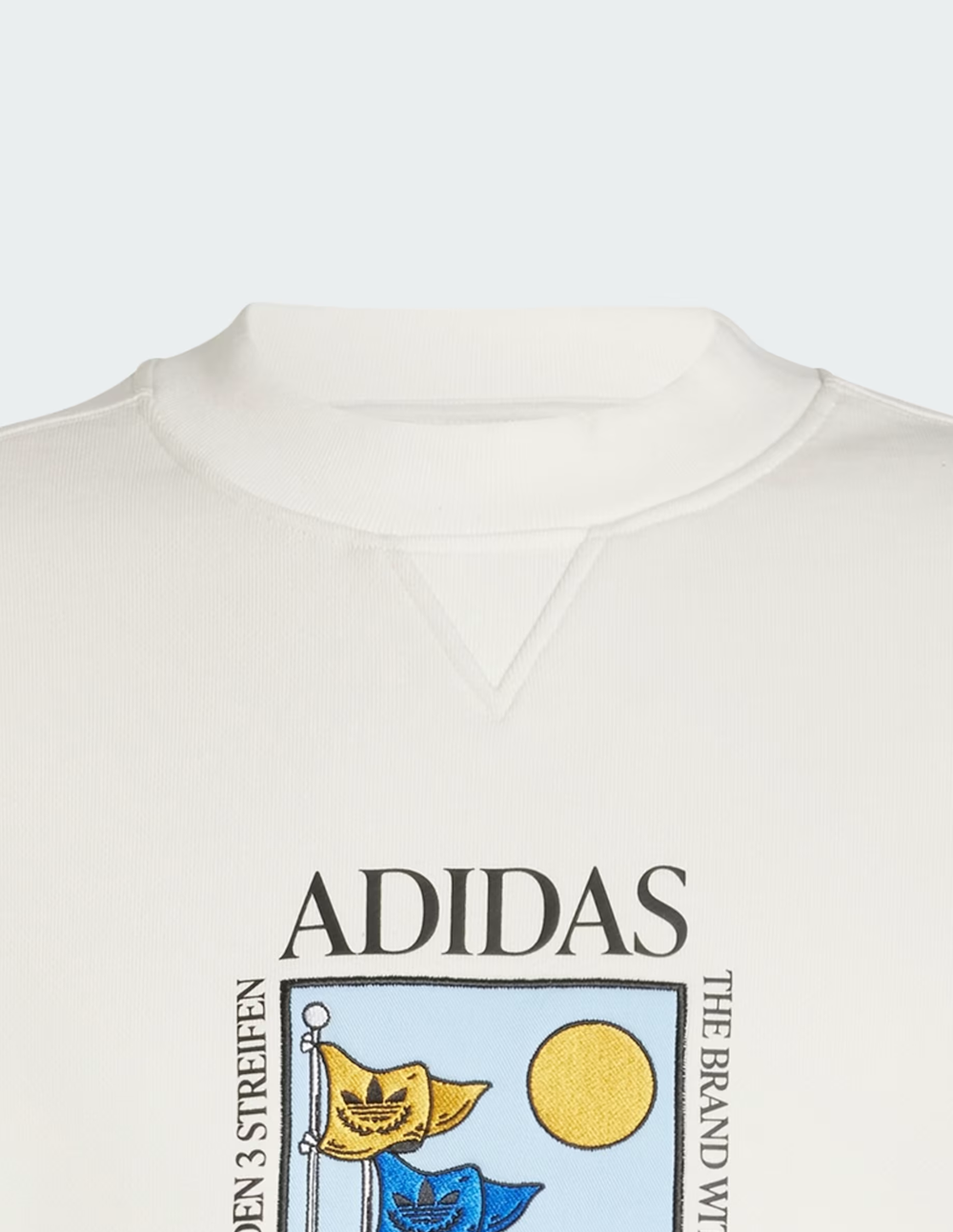 Buzo Adidas Originals Crew Blanco
