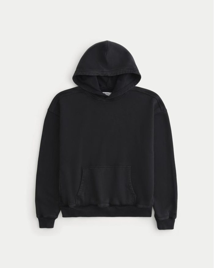 Canguro Holgado Hollister Co. Negro