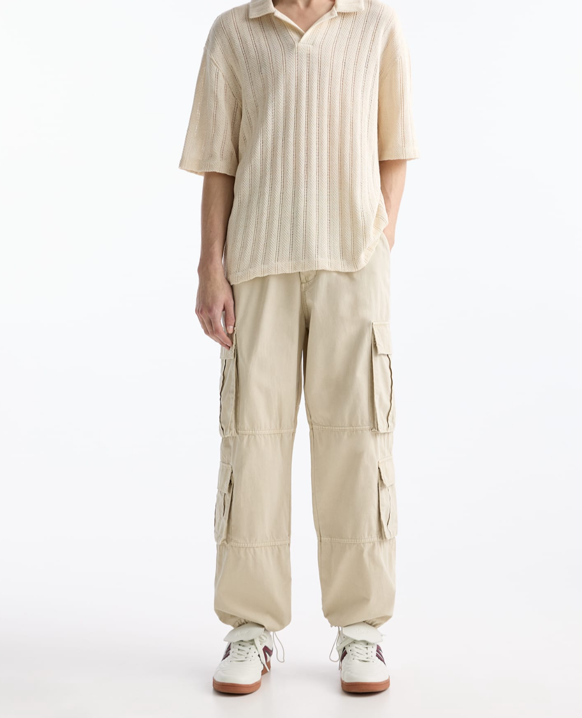 PANTALÓN CARGO BAGGY PULL&BEAR