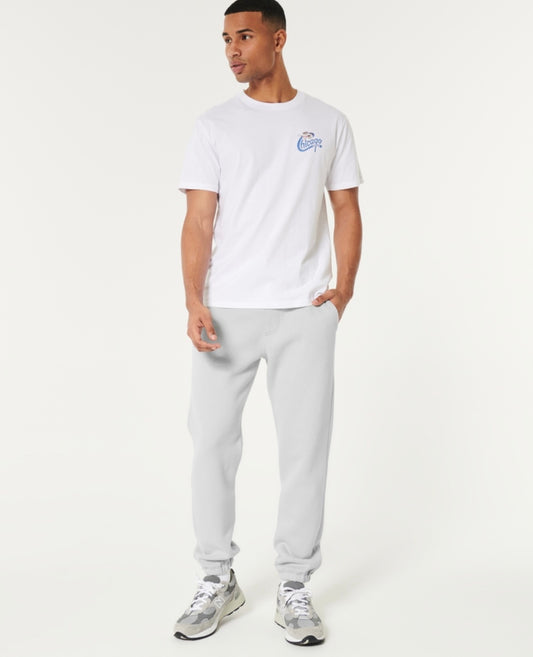 PANTALÓN JOGGER HOLGADO CON LOGOTIPO BORDADO HOLLISTER CO