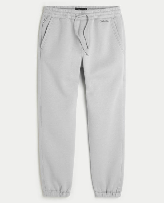 PANTALÓN JOGGER HOLGADO CON LOGOTIPO BORDADO HOLLISTER CO