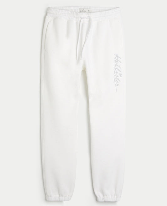 PANTALÓN JOGGER HOLGADO CON LOGOTIPO BORDADO HOLLISTER CO