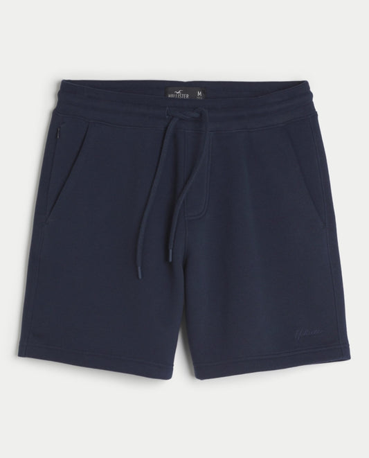 SHORT DE ALGODÓN CON LOGOTIPO BORDADO HOLLISTER CO 7’