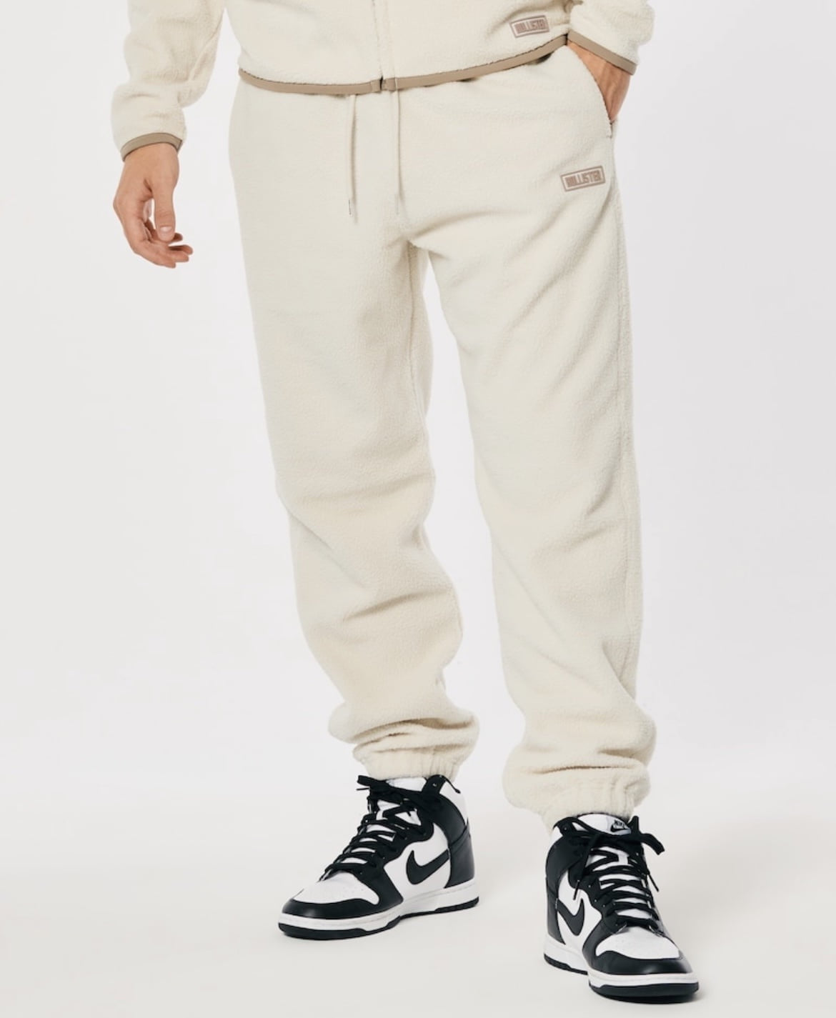 PANTALÓN DE SHERPA HOLGADO HOLLISTER CO
