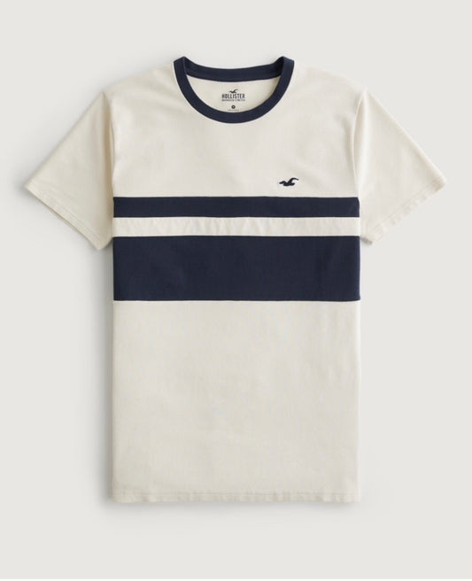 REMERA DE DOS COLORES HOLLISTER CO