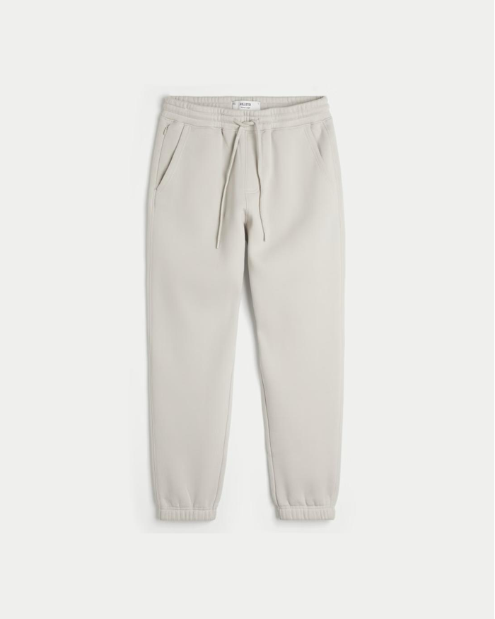 Pantalon Jogger Holgado Hollister Co. Beige