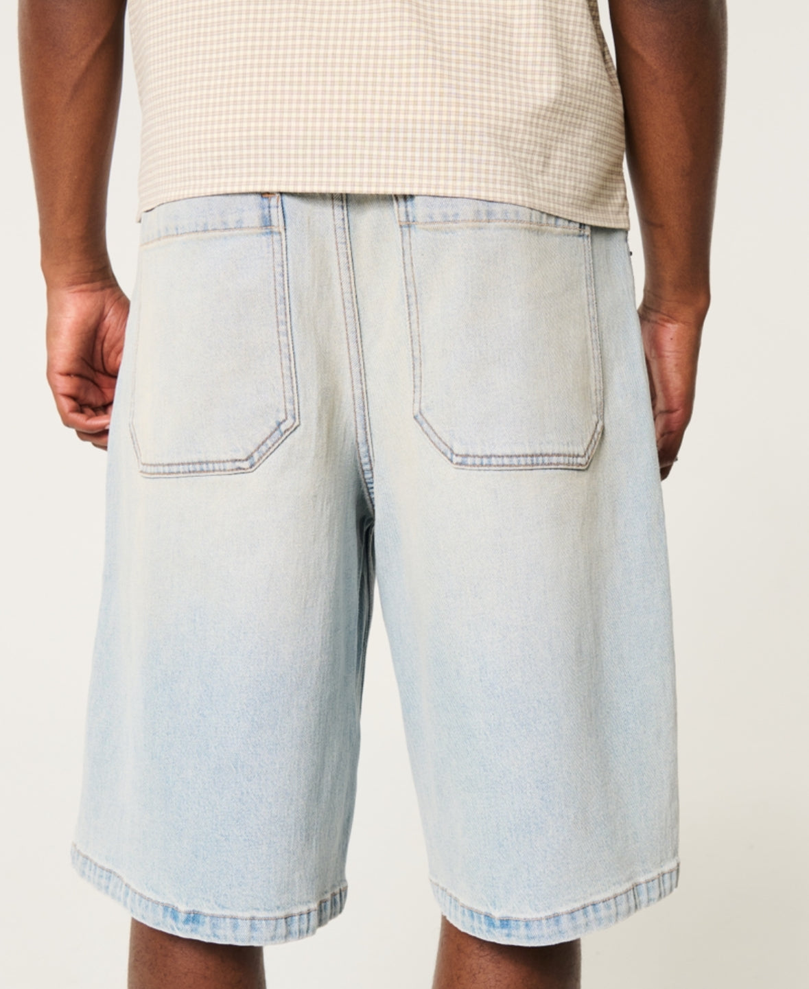 Short de jeans baggy Hollister co