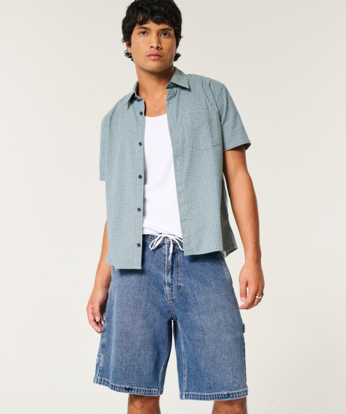 Short de jeans Baggy Hollister co