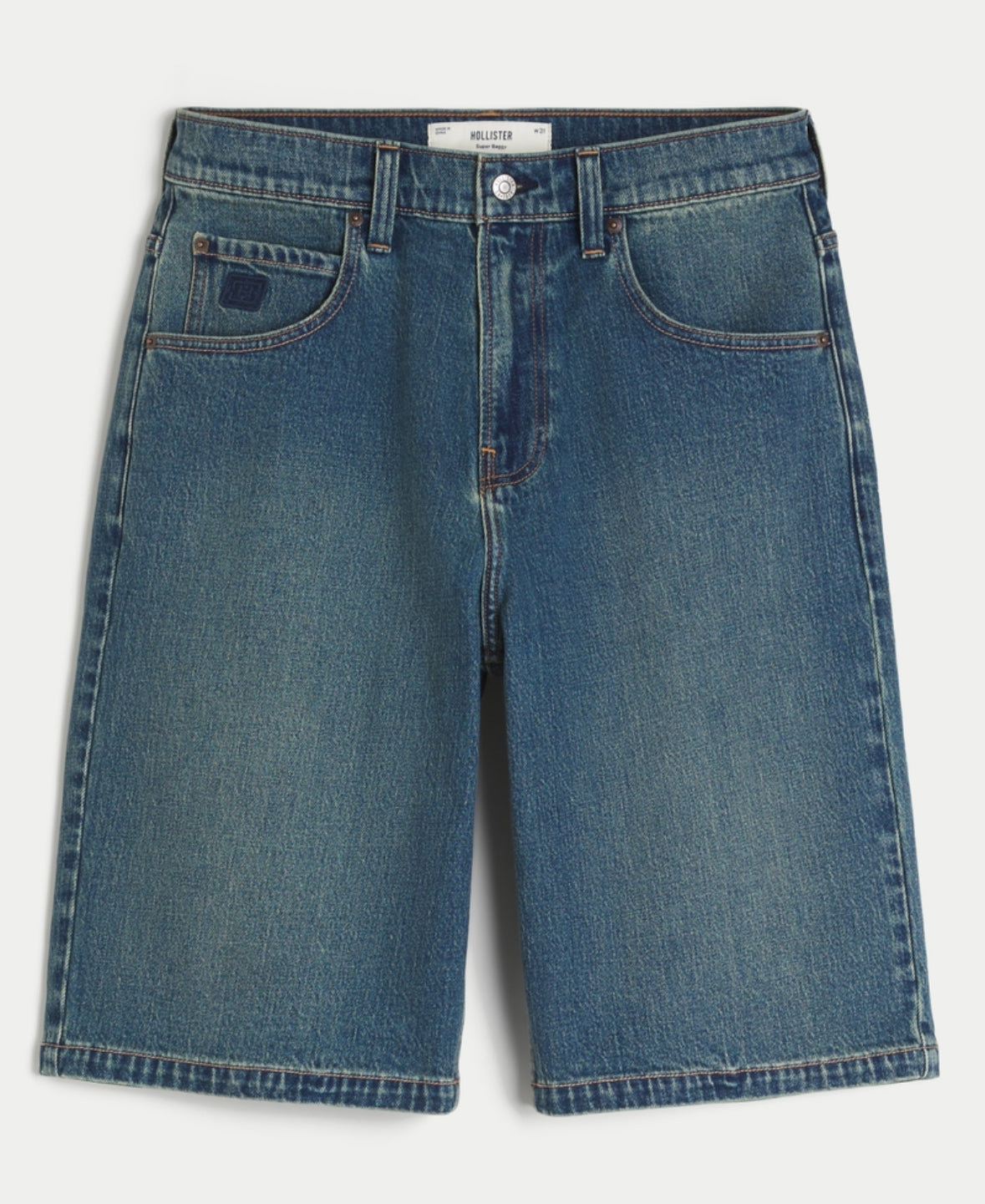 Short de jeans Baggy Hollister co