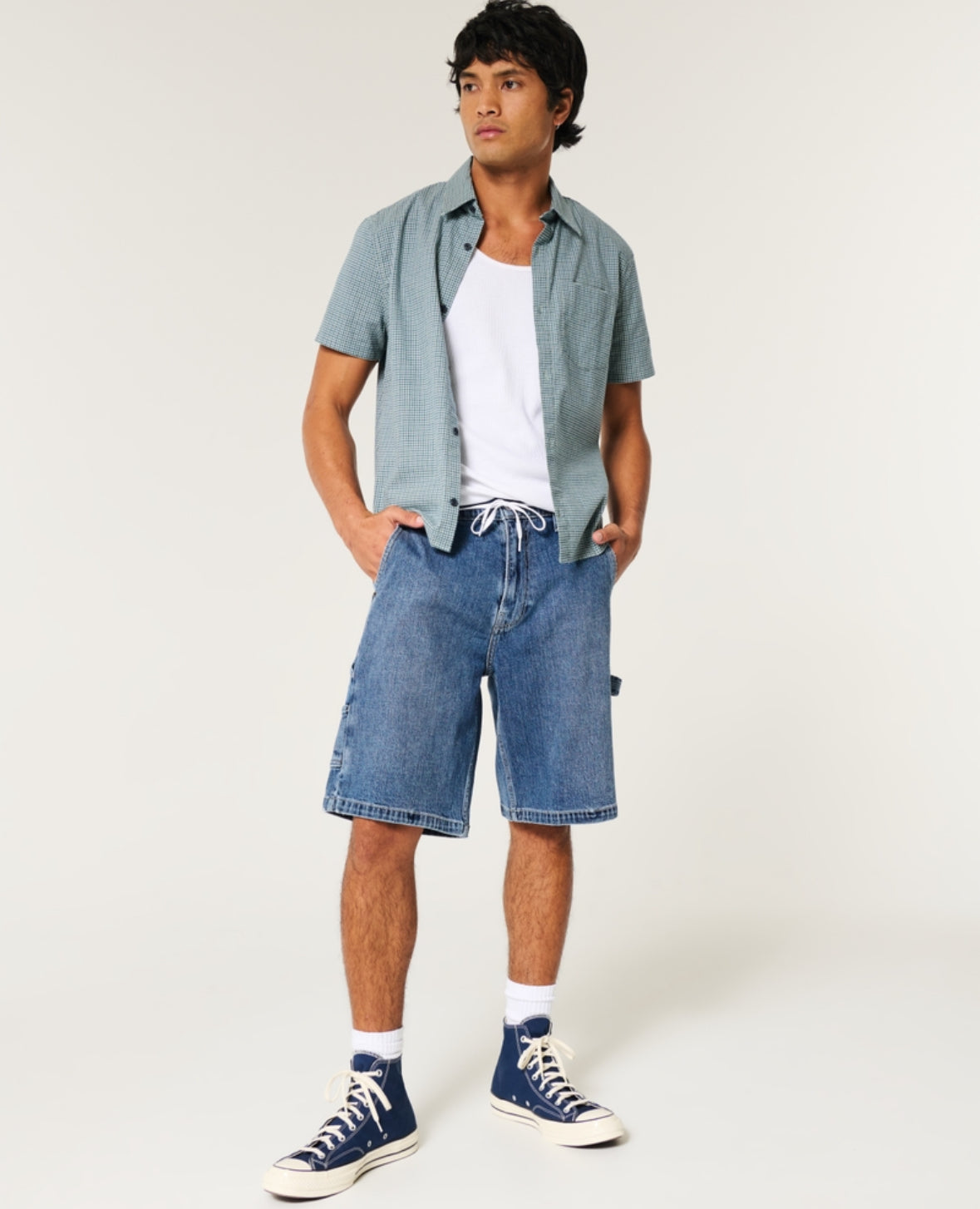 Short de jeans Baggy Hollister co