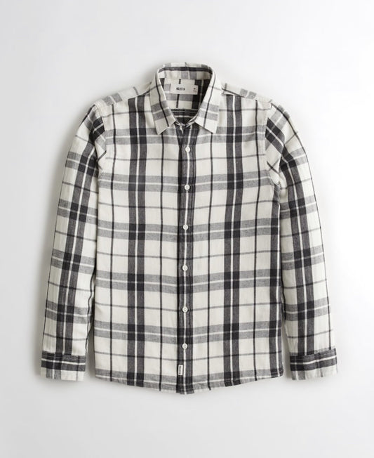 CAMISA A CUADROS DE FRANELA HOLLISTER CO