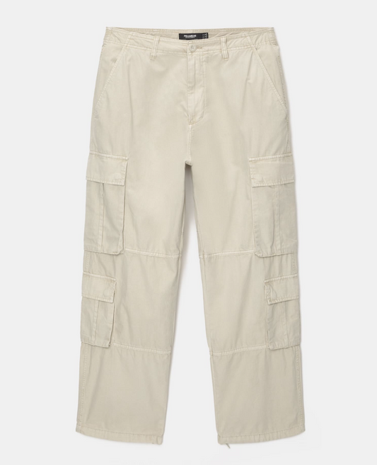 PANTALÓN CARGO BAGGY PULL&BEAR