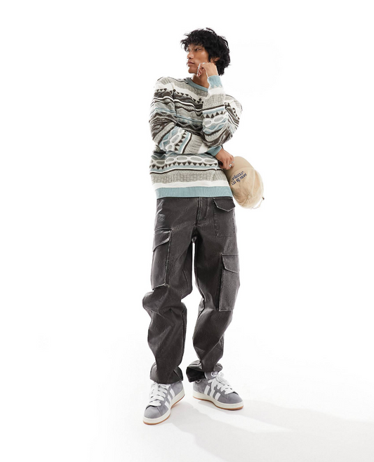 SWEATER OVERSIZE CON DISEÑO