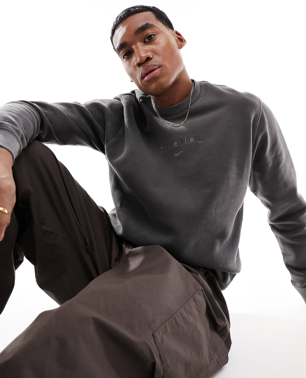 BUZO NIKE CLUB CREW WASHED