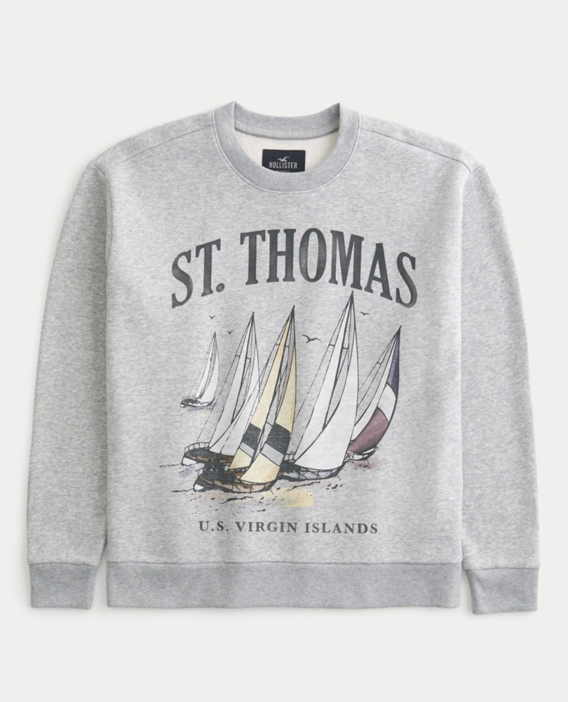 BUZO ST. THOMAS ESTAMPADO HOLLISTER CO