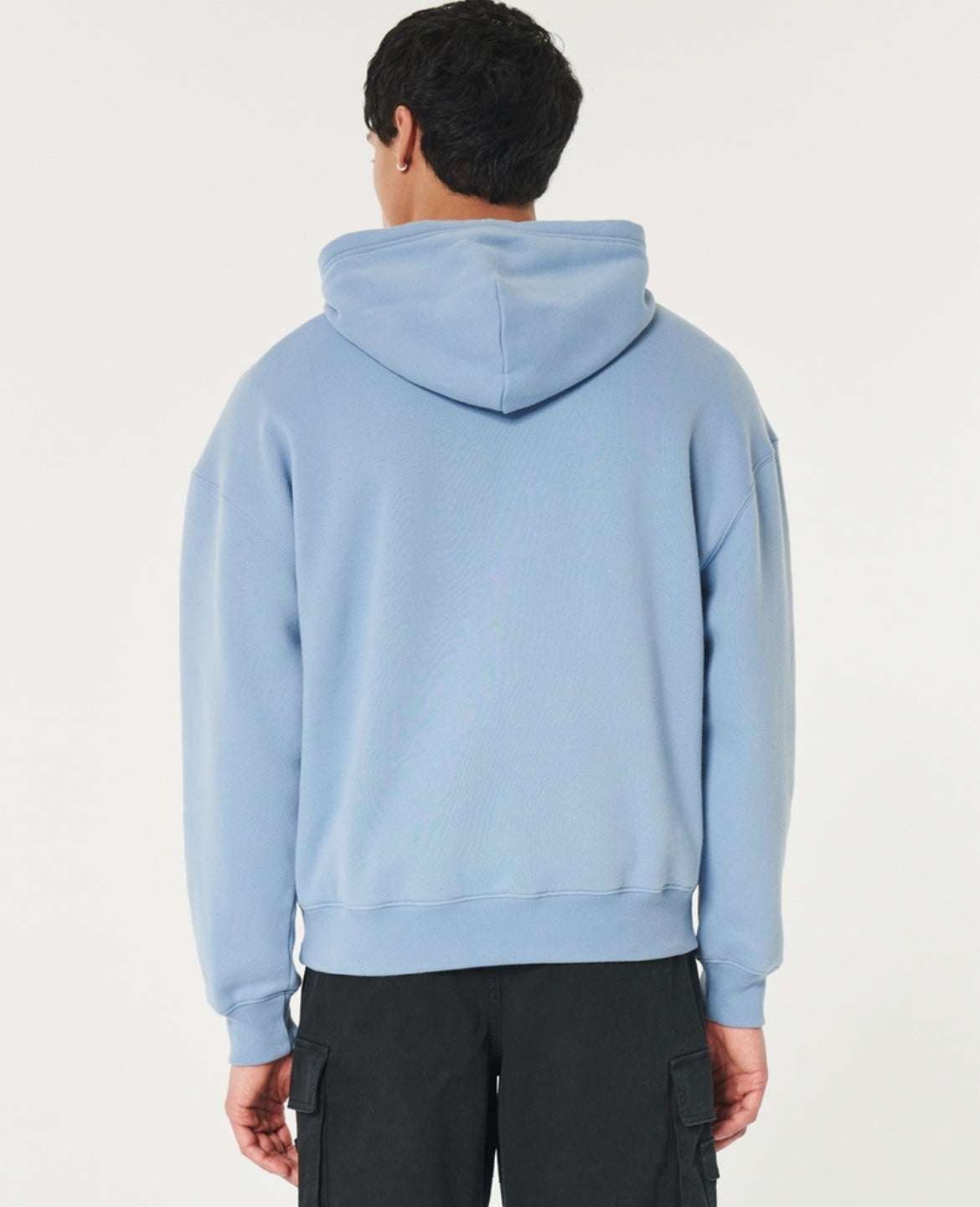 CANGURO HOLGADO CON LOGOTIPO BORDADO HOLLISTER CO