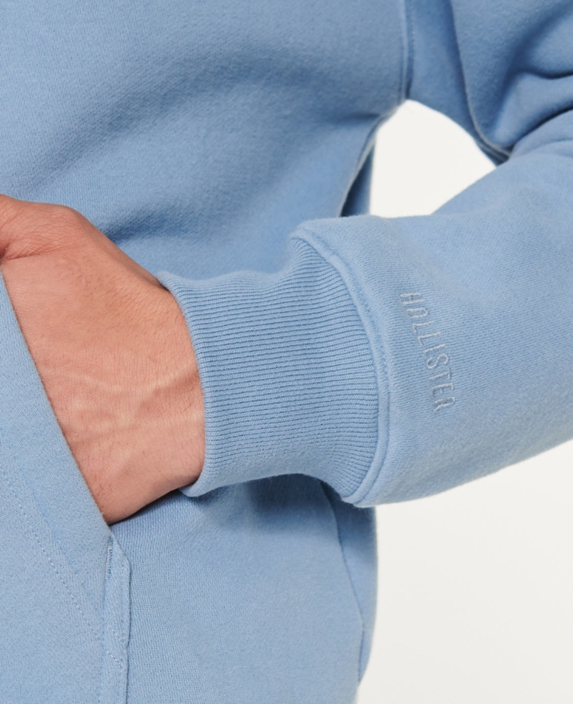 CANGURO HOLGADO CON LOGOTIPO BORDADO HOLLISTER CO