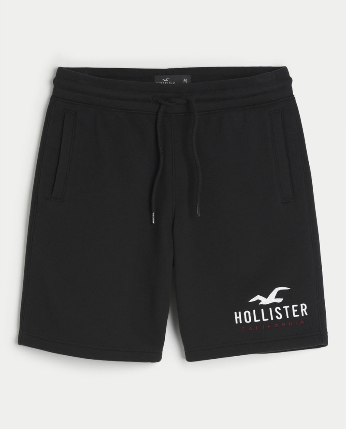 SHORT CON LOGO BORDADO HOLLISTER CO 9’