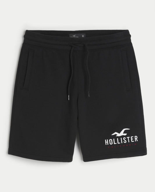 SHORT CON LOGO BORDADO HOLLISTER CO 9’