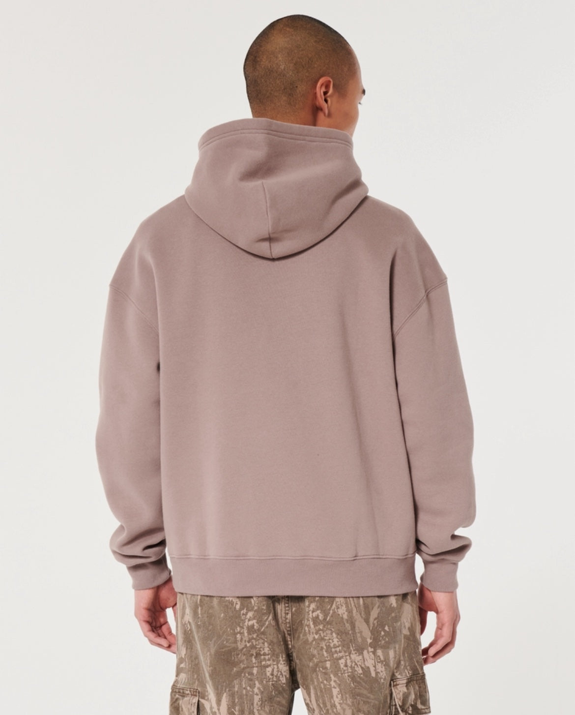 CANGURO HOLGADO CON LOGOTIPO BORDADO HOLLISTER CO