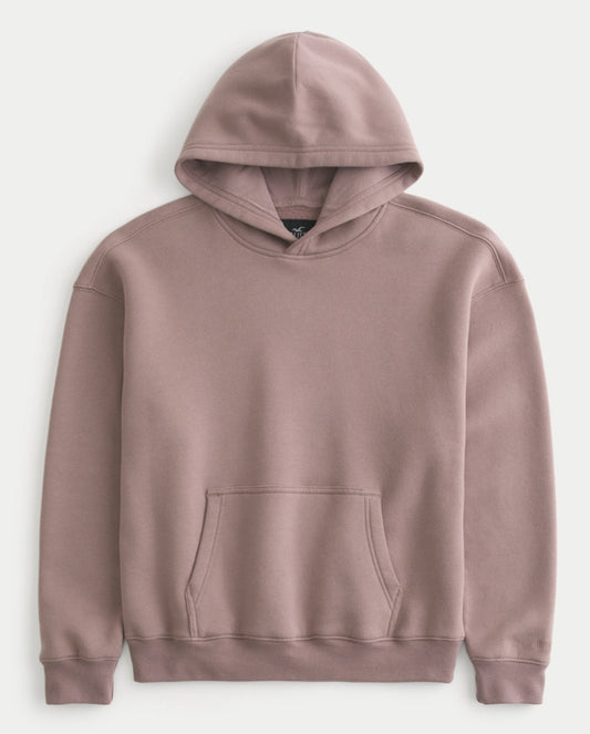 CANGURO HOLGADO CON LOGOTIPO BORDADO HOLLISTER CO
