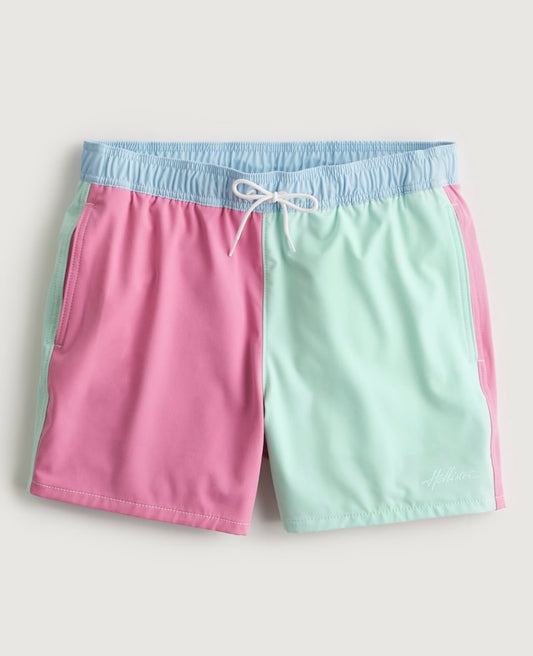 SHORT DE BAÑO CON LOGOTIPO 5’