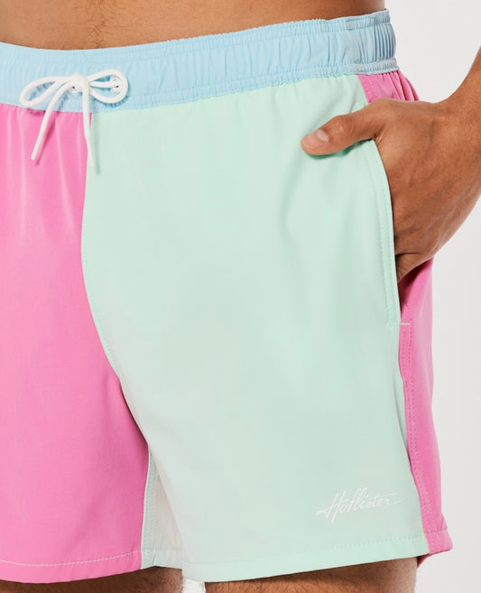 SHORT DE BAÑO CON LOGOTIPO 5’