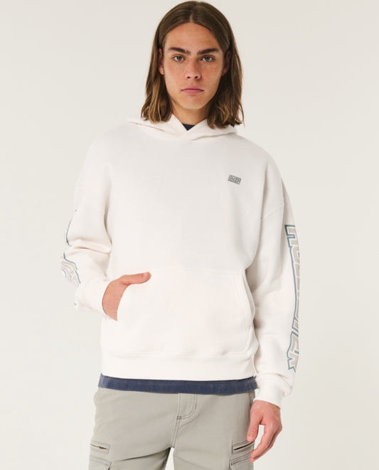 CANGURO ESTAMPADO  BOXY HOLLISTER CO