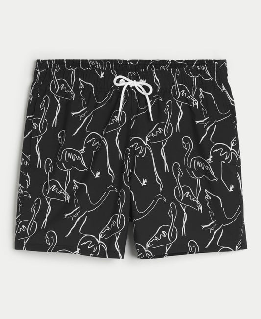 SHORT DE BAÑO ESTAMPADO 5’ HOLLISTER CO