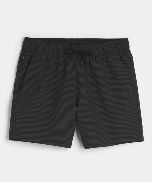 SHORT DE BAÑO CON TELA TEXTURIZADA HOLLISTER CO