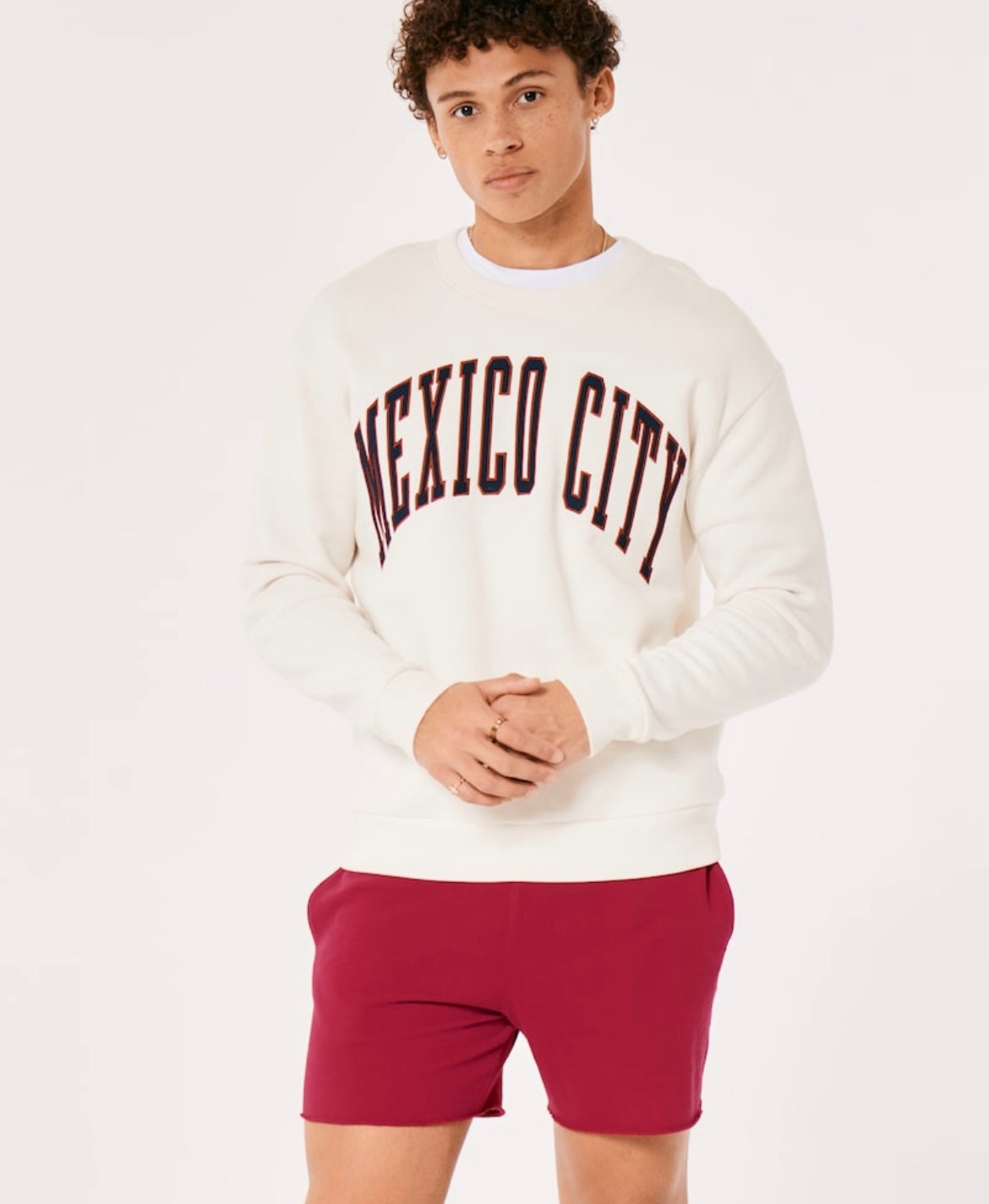 SHORT CON LOGOTIPO BORDADO 5’ HOLLISTER CO