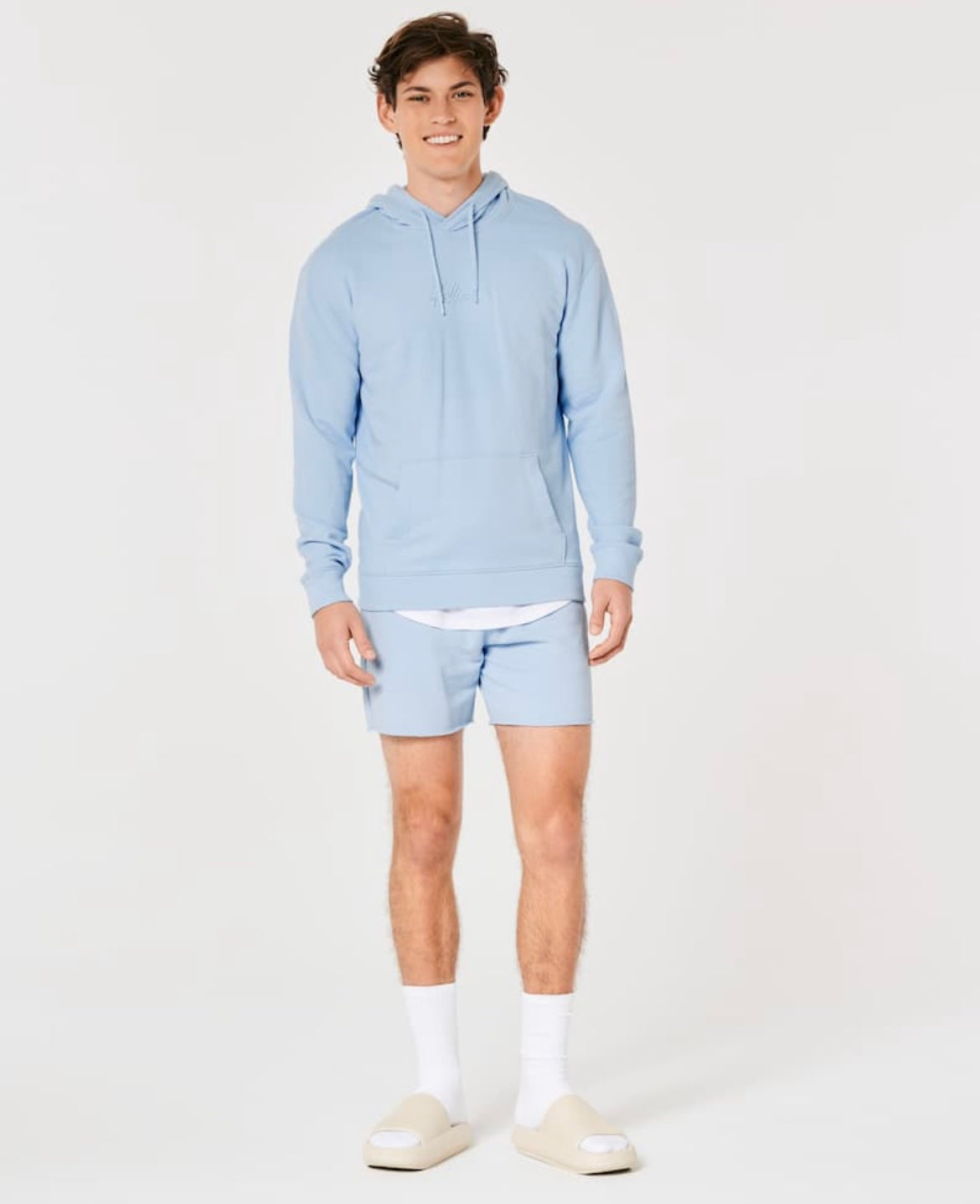 SHORT CON LOGOTIPO BORDADO 5’ HOLLISTER CO