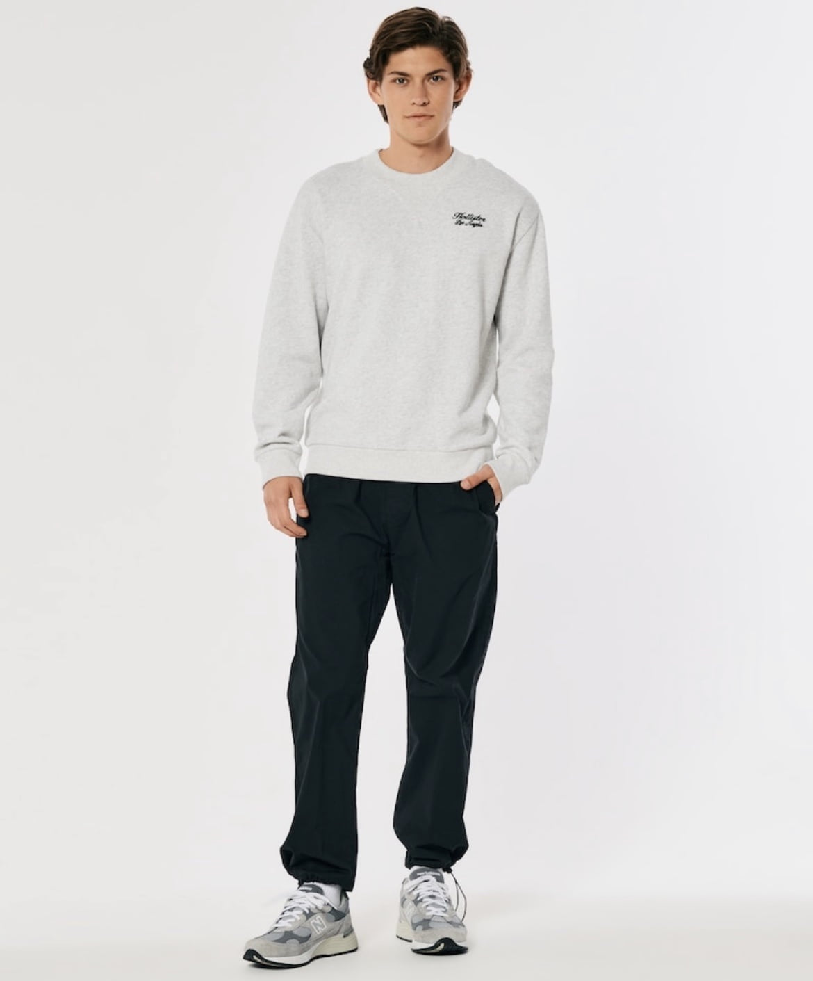 BUZO CON LOGO BORDADO HOLLISTER CO