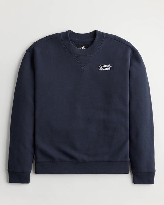 BUZO CON LOGO BORDADO HOLLISTER CO