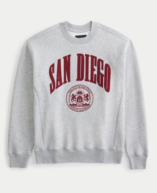 BUZO SAN DIEGO BORDADO HOLLISTER CO