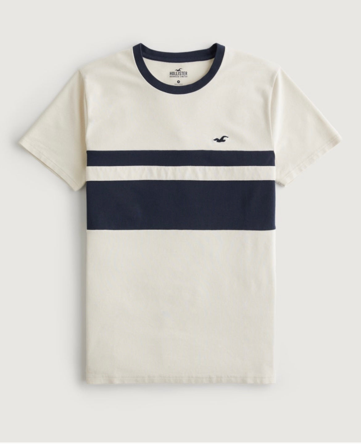REMERA DE DOS COLORES HOLLISTER CO