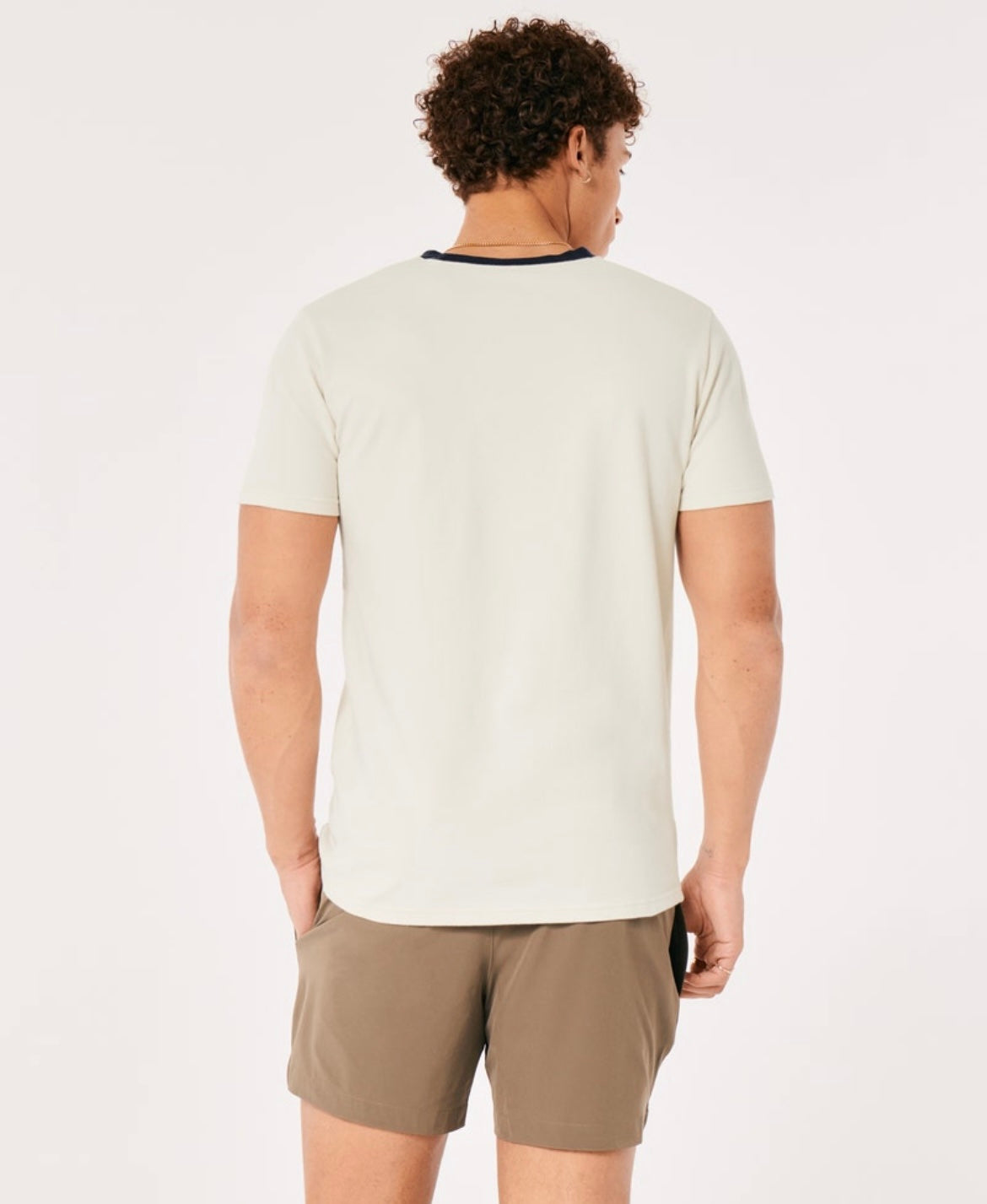 REMERA DE DOS COLORES HOLLISTER CO