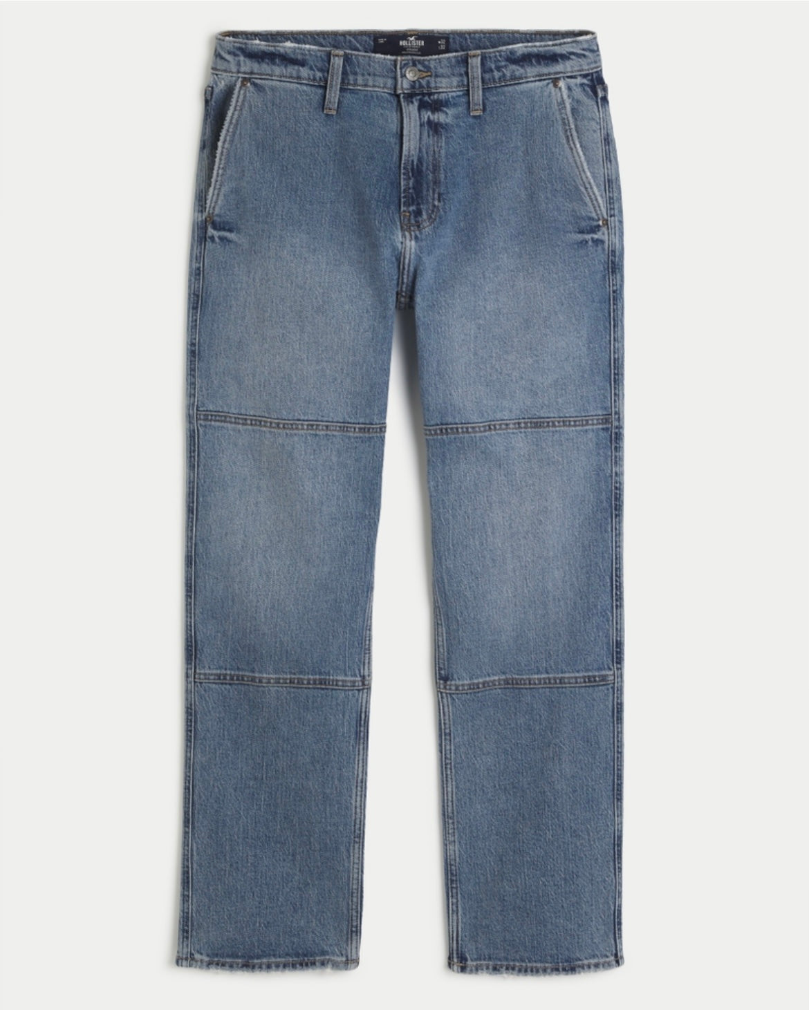 PANTALÓN DE JEANS CORTE RECTO HOLLISTER CO