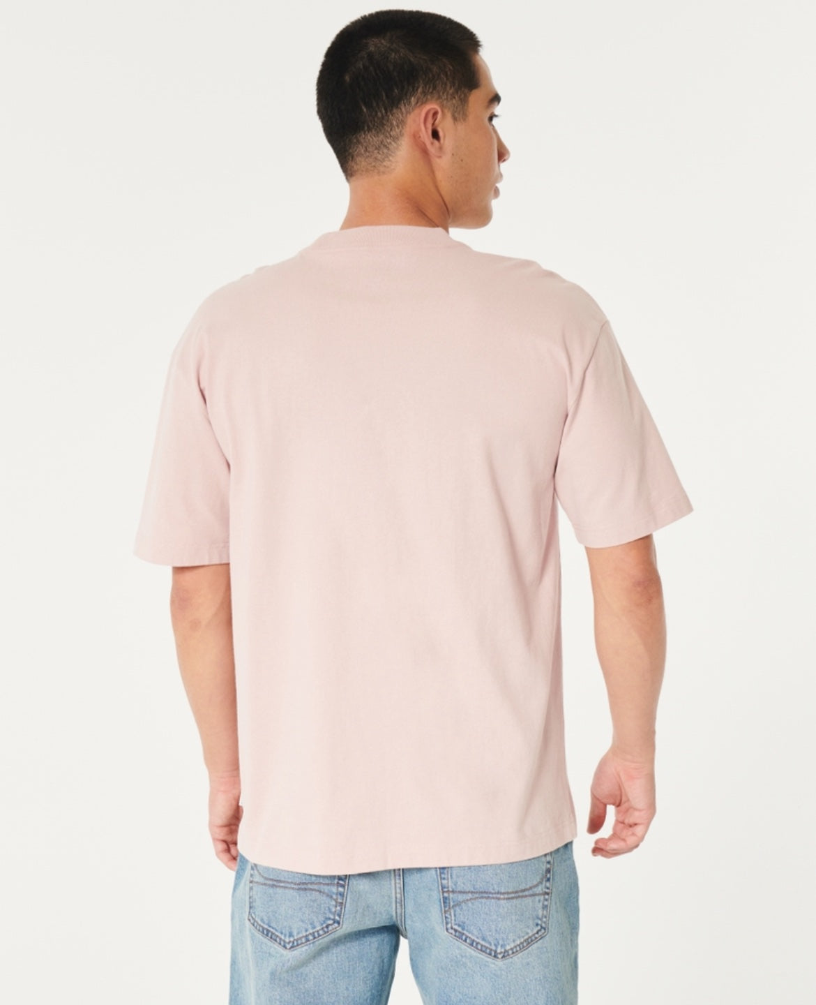 REMERA GRUESA CON ETIQUETA HOLLISTER CO