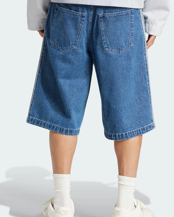 Bermuda Adidas Originals Denim Baggy Azul