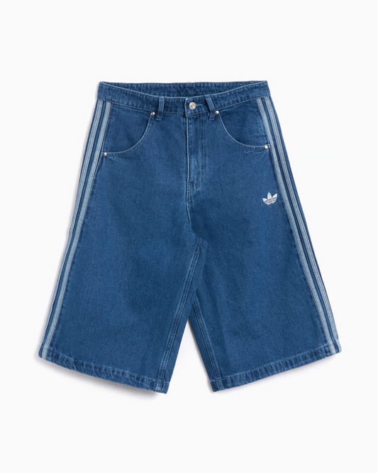 Bermuda Adidas Originals Denim Baggy Azul