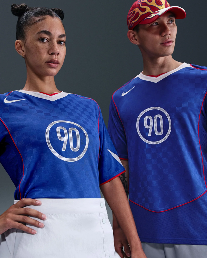 Remera Nike Total 90 Azul